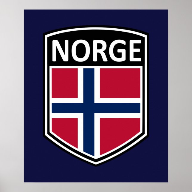 National - Norge Poster (Vorne)