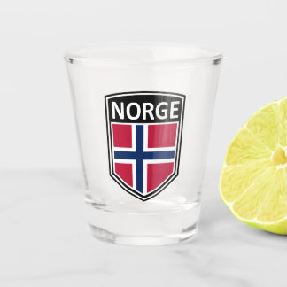 National - Norge Schnapsglas