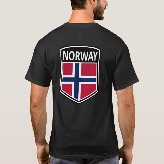National - Norwegen T-Shirt (Rückseite)