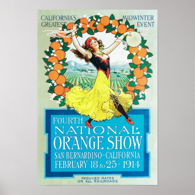National Orange ShowPoster #2 Poster (Vorne)