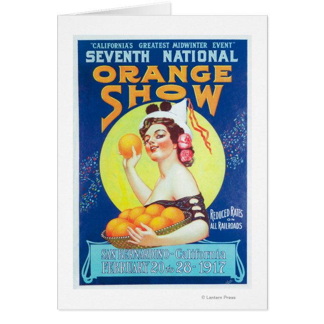 National Orange ShowPoster #3 (Vorne)