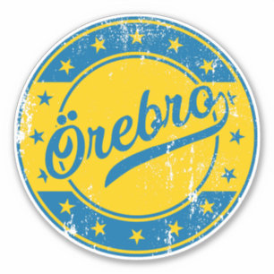National - Örebro Sverige Schweden Sticker