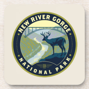 National Park der New River Gorge Getränkeuntersetzer