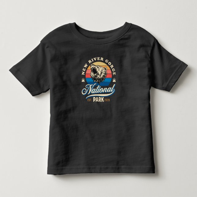 National Park der New River Gorge Kleinkind T-shirt (Vorderseite)