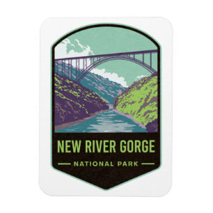 National Park der New River Gorge Magnet