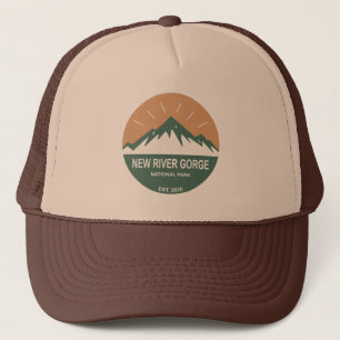 National Park der New River Gorge Truckerkappe