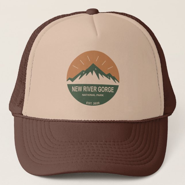 National Park der New River Gorge Truckerkappe (Vorderseite)