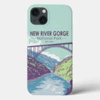 National Park der New River Gorge West Virginia Br