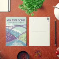 National Park der New River Gorge West Virginia Br