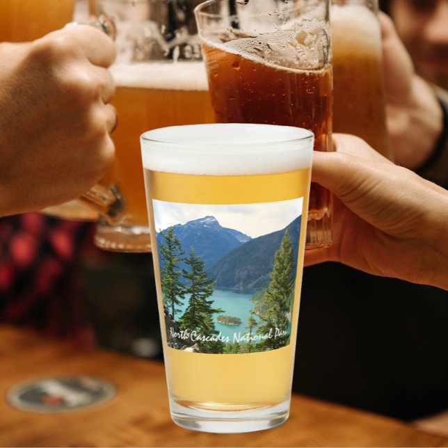 National Park Landschaft von North Cascades Glas (In Situ)