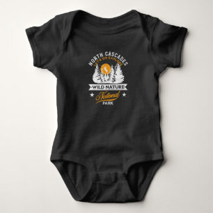 National Park North Cascades Baby Strampler