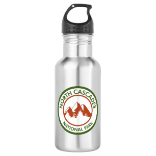 National Park North Cascades Edelstahlflasche
