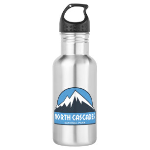 National Park North Cascades Edelstahlflasche