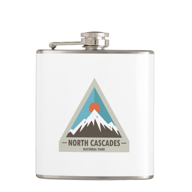 National Park North Cascades Flachmann (Vorderseite)