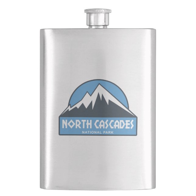 National Park North Cascades Flachmann (Vorderseite)