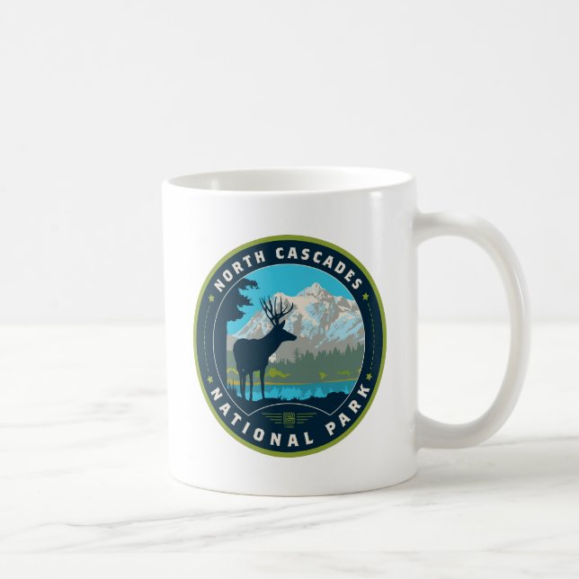 National Park North Cascades Kaffeetasse (Rechts)