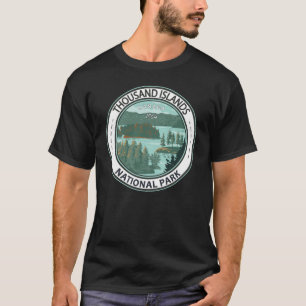 National Park Thousand Islands Abzeichen T-Shirt