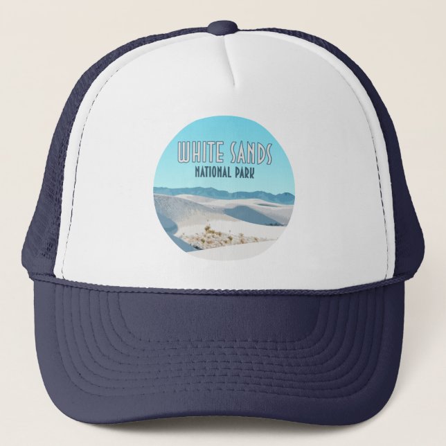 National Park White Sands New Mexico Truckerkappe (Vorderseite)