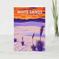 National Park White Sands New Mexico Vintag