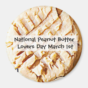 National Peanut Butter Cookie Day März 1. Magnet