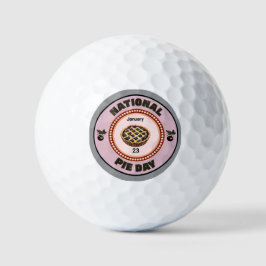 National Pie Day Cherry Pie Golfball