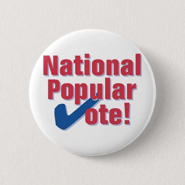 National Popular Vote Classic Button Logo (Vorderseite)