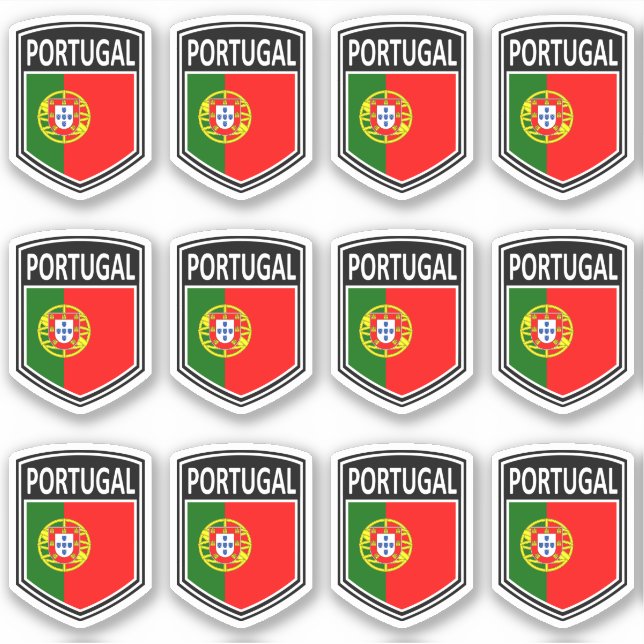 National - Portugal Aufkleber (Vorderseite)