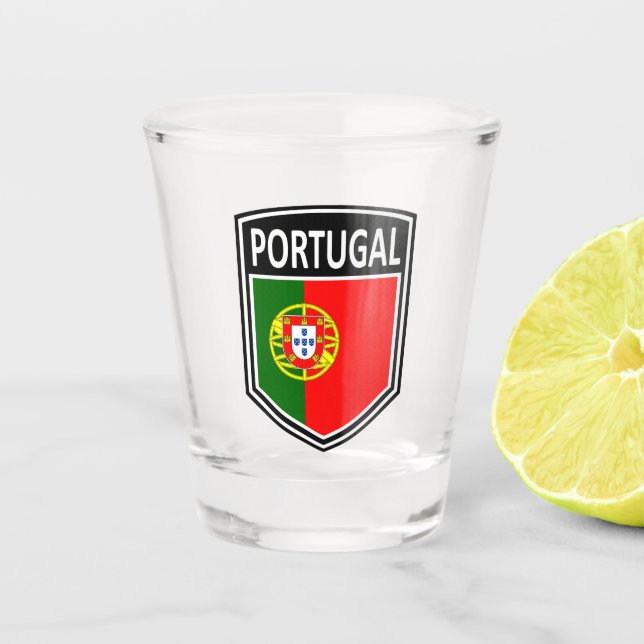 National - Portugal Schnapsglas (Vorderseite)