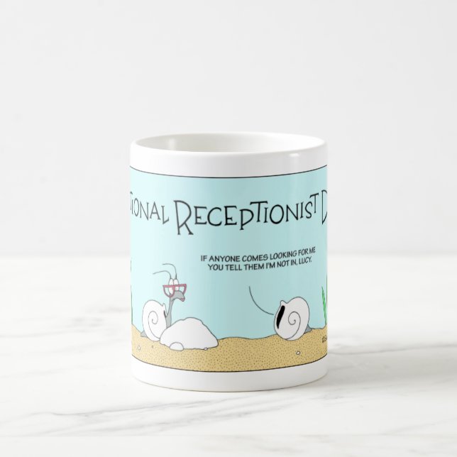 National Receptionist Day Kaffeetasse (Mittel)