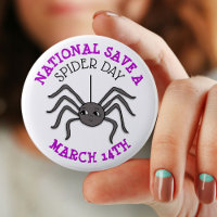 National Rett a Spider Day März 14.