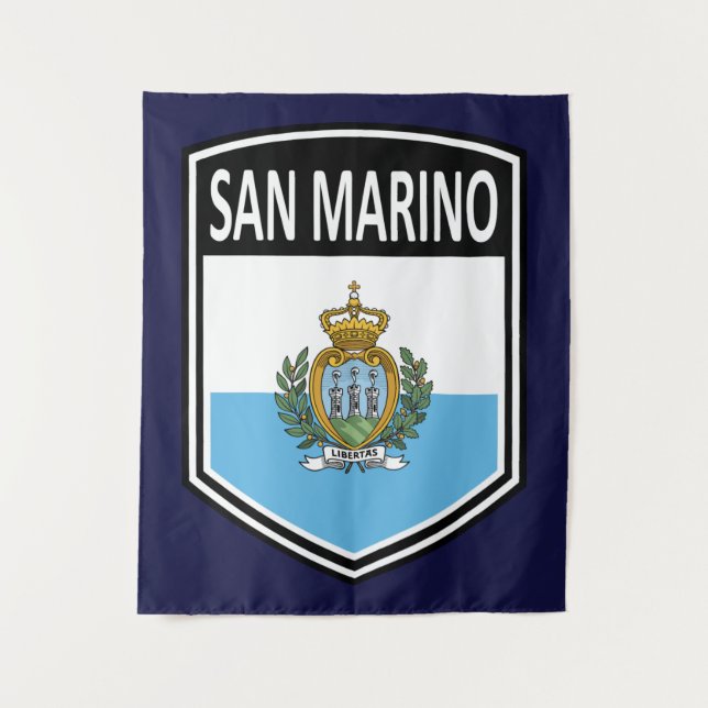 National - San Marino Wandteppich (Vorderseite)