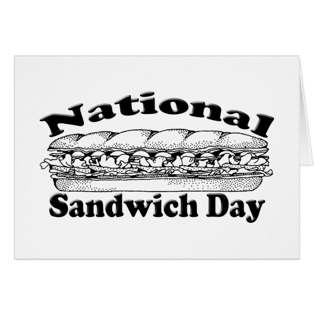 National Sandwich Day (Vorderseite (Horizontal))