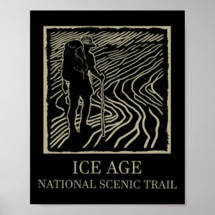 National Scenic Trail - Ice Age Trail Wanderer Poster