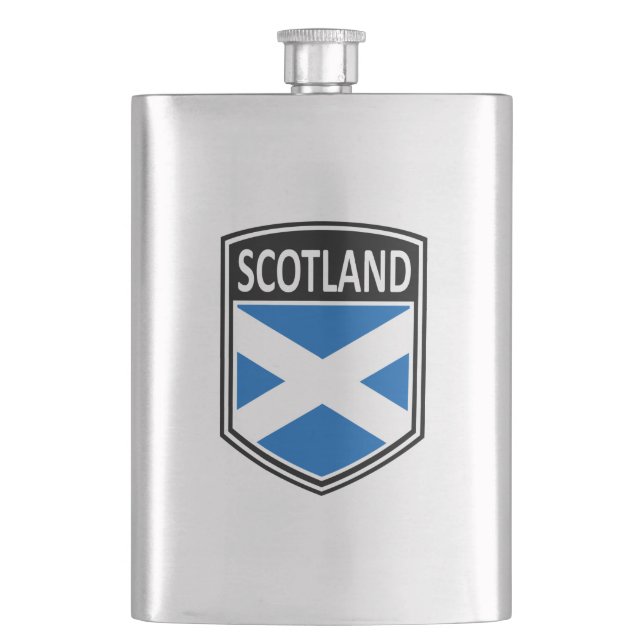 National - Schottland Flachmann (Vorderseite)