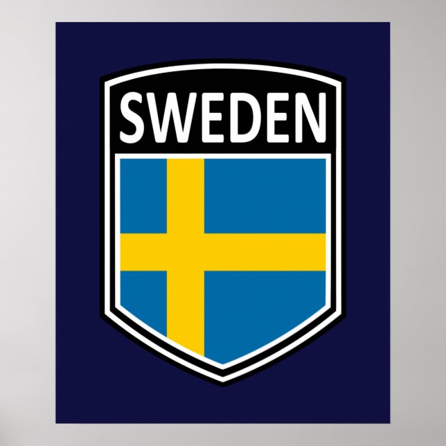 National - Schweden Poster (Vorne)