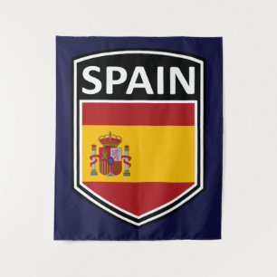 national - Spanien Wandteppich