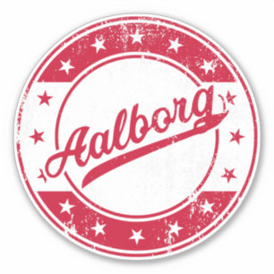 National - Sticker Aalborg Danemark