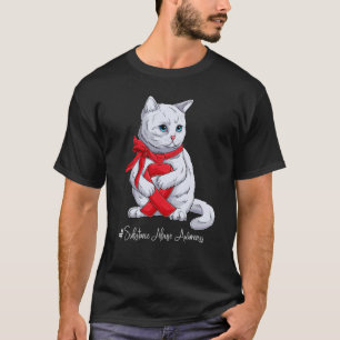 National Substance Missuse Awareness Month Red Rib T-Shirt