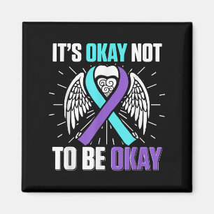 National Suicide Prevention Awareness Month Warrio Magnet
