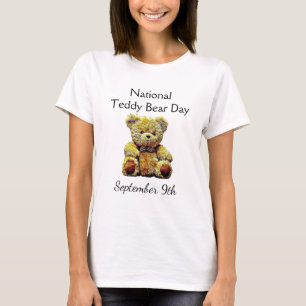 National Teddy Bear Day 9. September Feiertag T-Shirt