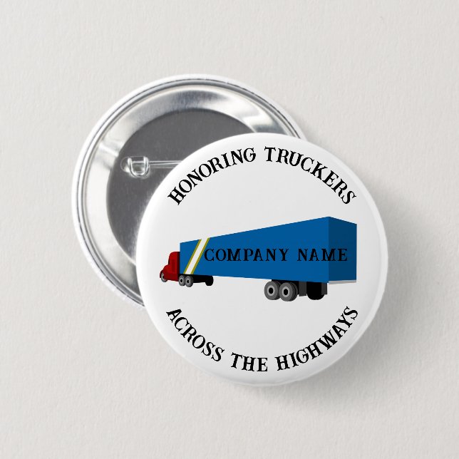 National Trucker's Day Button (Vorne & Hinten)