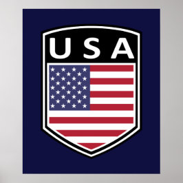 National - USA Poster