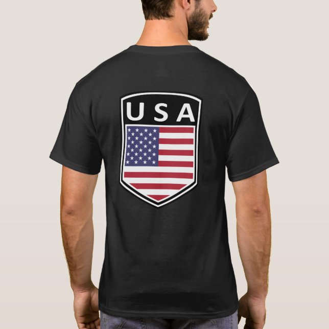 National - USA T-Shirt (Rückseite)