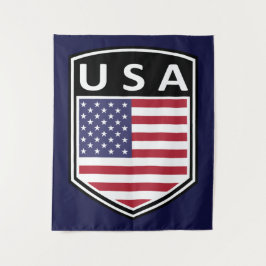 National - USA Wandteppich