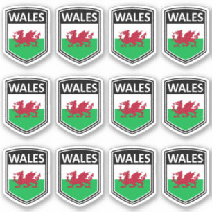 National - Wales Aufkleber