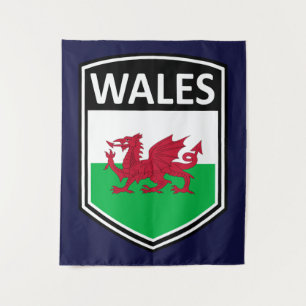 National - Wales Wandteppich
