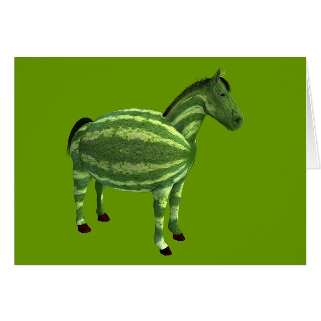 National Watermelon Day Horse (Vorderseite (Horizontal))