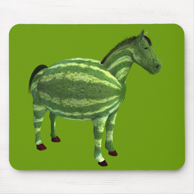 National Watermelon Day Horse Mousepad (Vorne)