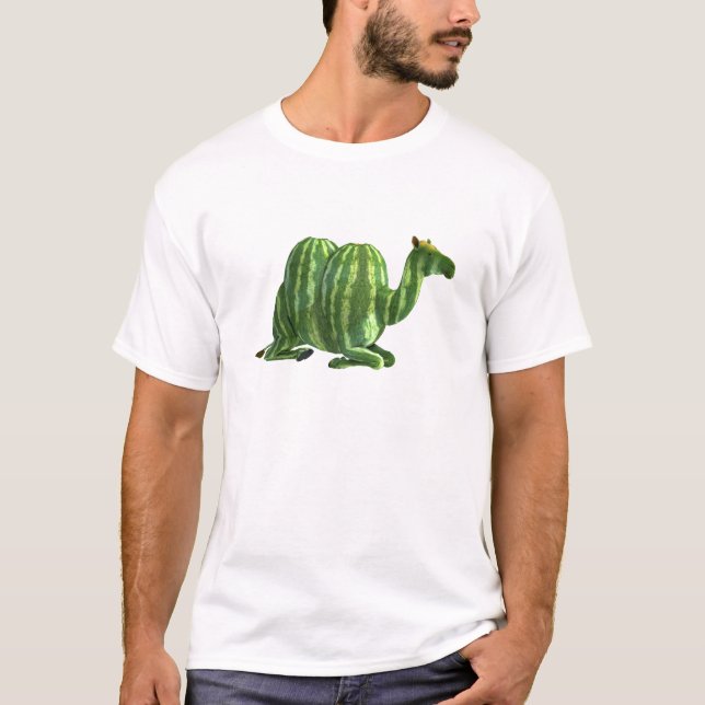 National Watermelone Day Dromedary T-Shirt (Vorderseite)