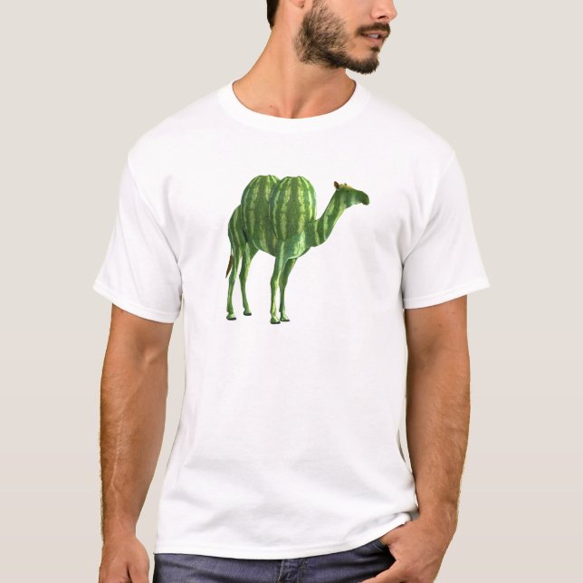 National Watermelone Day Dromedary T-Shirt (Vorderseite)
